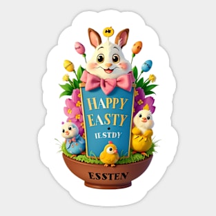 HAPPY  EASTY EASTEN / Sticker